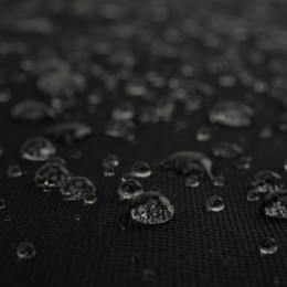 BLACK - Waterproof woven fabric