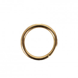 Metal ring 20 mm - gold