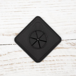 Patch for headphones - square black