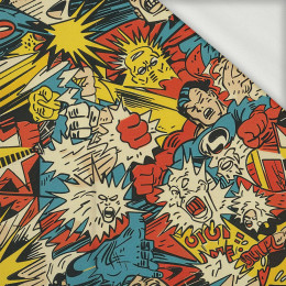 RETRO COMICS PAT.2 - looped knit fabric