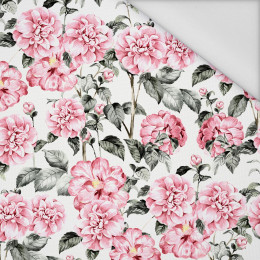 PINK PEONIES pat. 3 - Waterproof woven fabric