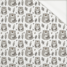 LET IS SNOW wz.4 - looped knit fabric