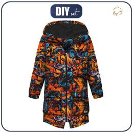 MEN'S PARKA (TOM) - STREET GRAFFITI WZ.1 - sewing set