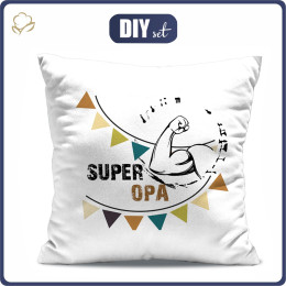 PILLOW 45X45 - SUPER OPA / strong - sewing set