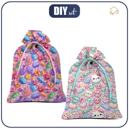 Gift pouches - SWEETS - sewing set