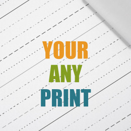 FABRIC WITH CUSTOM PRINT - Cotton woven fabric