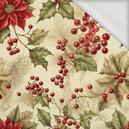 Vintage Christmas wz.16 - looped knit fabric
