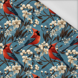 WINTER FLOWERS WZ.12 - Waterproof woven fabric