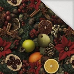 WINTER FLOWERS WZ.19 - Woven Fabric for tablecloths