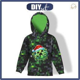 KID'S HOODIE (ALEX) - WINTER PIXEL WZ.2 - sewing set