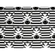 ZEBRAS / white - single jersey with elastane TE210