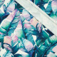 WATER-COLOR LEAVES - single jersey with elastane TE210