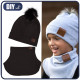 BLACK - Cap and loop creative sewing set