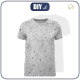 MEN’S T-SHIRT - KING / concrete - single jersey