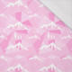 MOUNTAINS (adventure) / pink - single jersey with elastane TE210