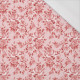 ROSES pat. 1 (red) - single jersey with elastane 