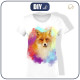 WOMEN’S T-SHIRT - FOX / rainbow - single jersey