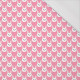 BUNNIES / pink - single jersey with elastane 