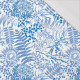 BLUE FERNS (CLASSIC BLUE) - single jersey with elastane 