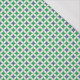 ROSETTES / blue - green  - single jersey with elastane 