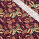PURPLE LEAVES (VINTAGE) - single jersey 