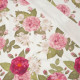 ROSE GARDEN / white - single jersey with elastane 