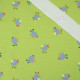 GREY BIRDS / lime - single jersey 