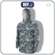 MEN’S HOODIE (COLORADO) - TATTOO / grey - sewing set 