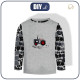 LONGSLEEVE - TRACTOR GREY / melange light grey - sewing set