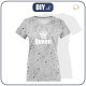 WOMEN’S T-SHIRT - QUEEN / concrete- single jersey