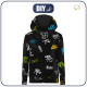 HYDROPHOBIC HOODIE UNISEX - GRAFFITI - sewing set