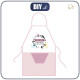 APRON - THE BEST GRANDMA IN THE WORLD / pink