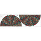 COLORFUL PASILEY - circle skirt panel