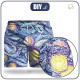 Men's swim trunks - STARRY NIGHT - sewing set