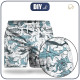 Men's swim trunks - OCEAN - sewing set