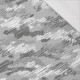 CAMOUFLAGE - scribble / grey - single jersey with elastane 