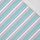 STRIPES ON DOTS  pat. 1 (PUMPKIN GARDEN) - single jersey with elastane 