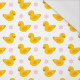 DUCKLINGS (ANIMAL GARDEN) - single jersey with elastane 