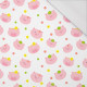 PINK PIGS / heads (ANIMAL GARDEN) - single jersey with elastane 