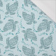 TURTLES AND SHOAL (BLUE PLANET) - single jersey with elastane 