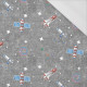 COSMIC MIX PAT. 3 (SPACE EXPEDITION) / ACID WASH GREY - single jersey with elastane 