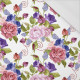ROSE FLOWERS PAT. 2 (BLOOMING MEADOW) - single jersey with elastane 