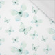 BUTTERFLIES PAT. 2 (WATER-COLOR BUTTERFLIES) - single jersey with elastane 