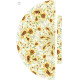 PASTEL DAISIES PAT. 1 - skirt panel 