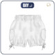 KID`S PUMPY SHORTS - WHITE - sewing set