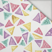 100cm TROPICAL TRIANGLES  - lycra 300g