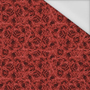 ROSES pat. 5 (CHECK AND ROSES) - Waterproof woven fabric