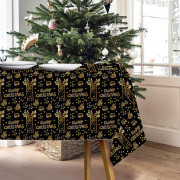GOLD CHRISTMAS WZ. 3 - Woven Fabric for tablecloths