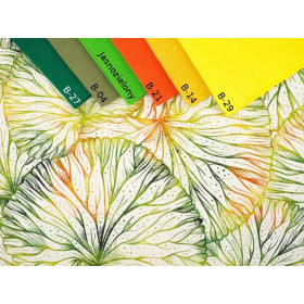 LILY PADS - single jersey with elastane TE210