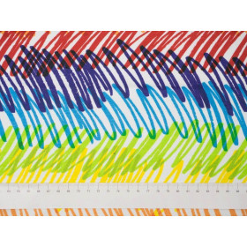 SCRIBBLE - single jersey with elastane TE210